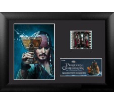 Pirates of the Caribbean On Stranger Tides Framed Mini Film Cell Cheers